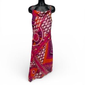 Mlle Gabrielle Boho Asymmetrical Slip Dress 10 – Vacation & Resort Ready